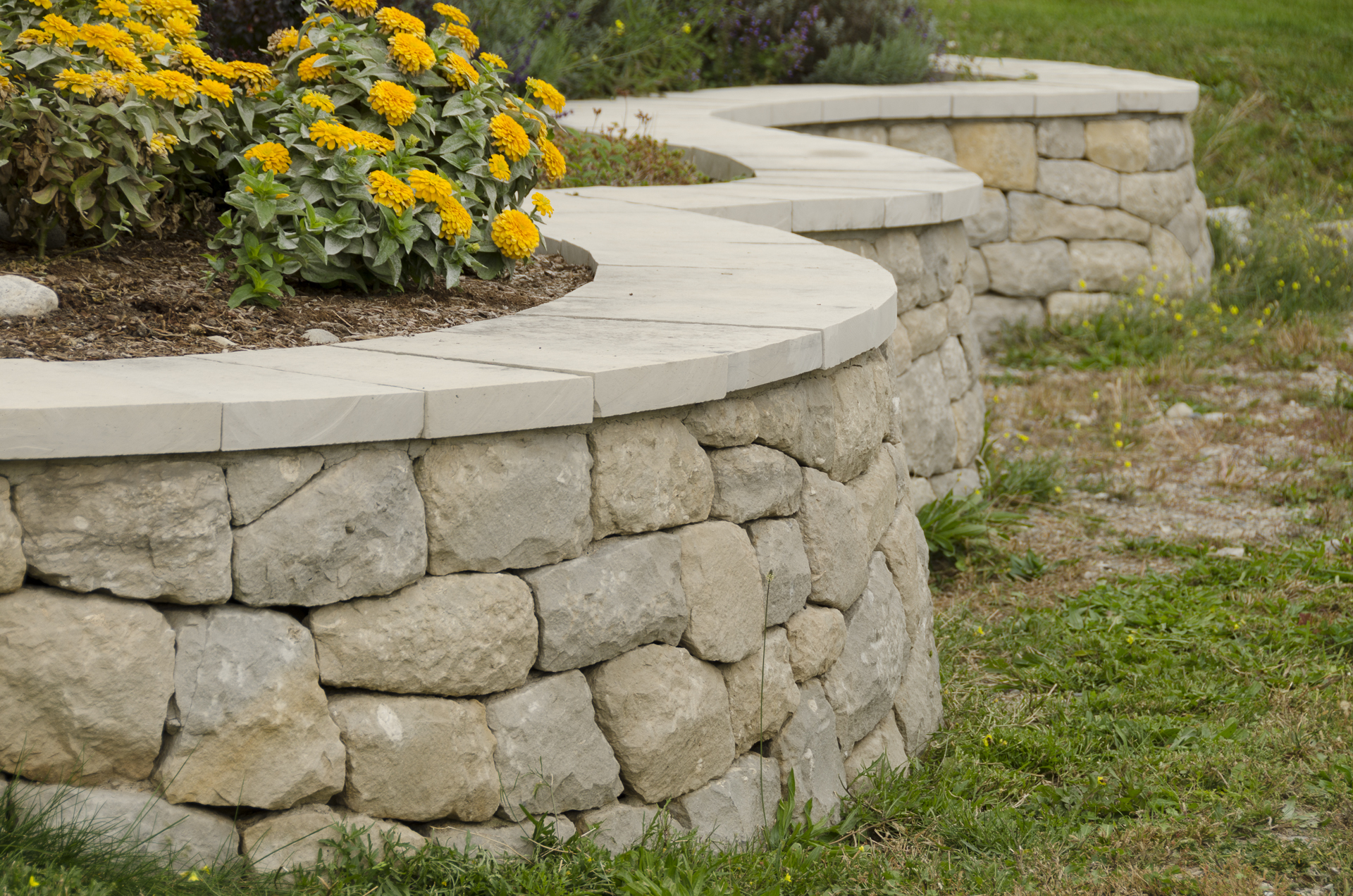 public art kitchener ontario stone garden