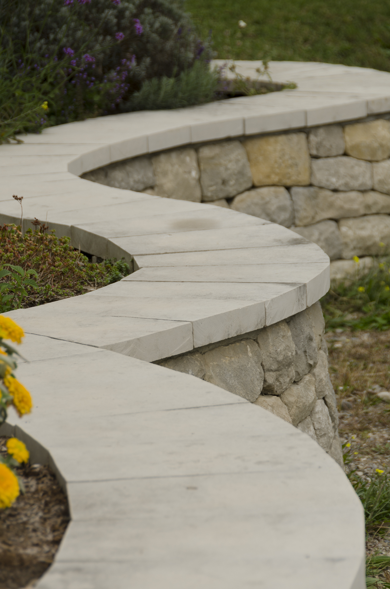 public art kitchener ontario stone garden