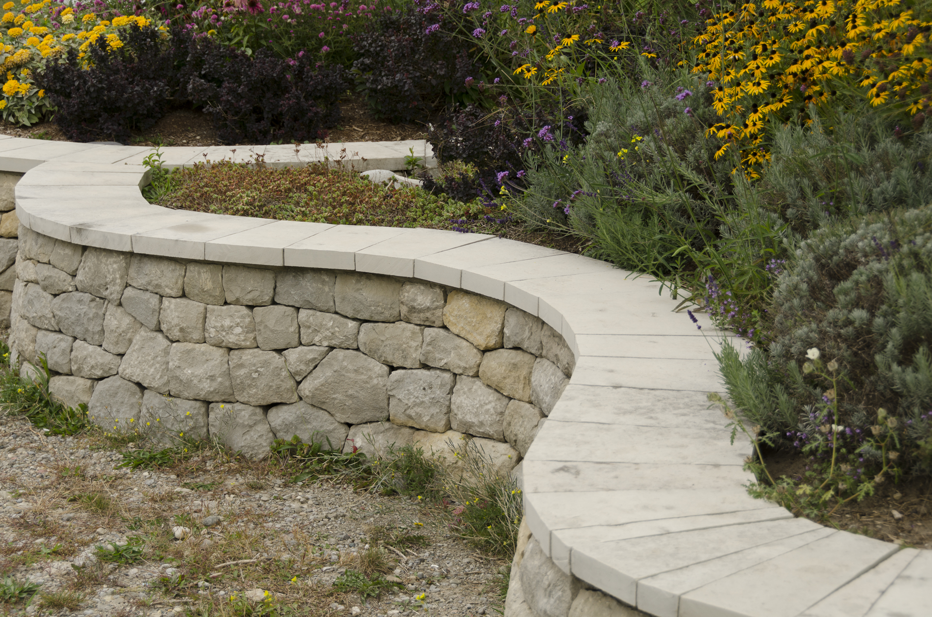 public art kitchener ontario stone garden