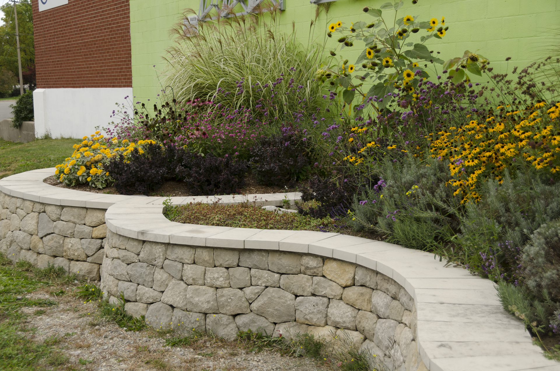 public art kitchener ontario stone garden